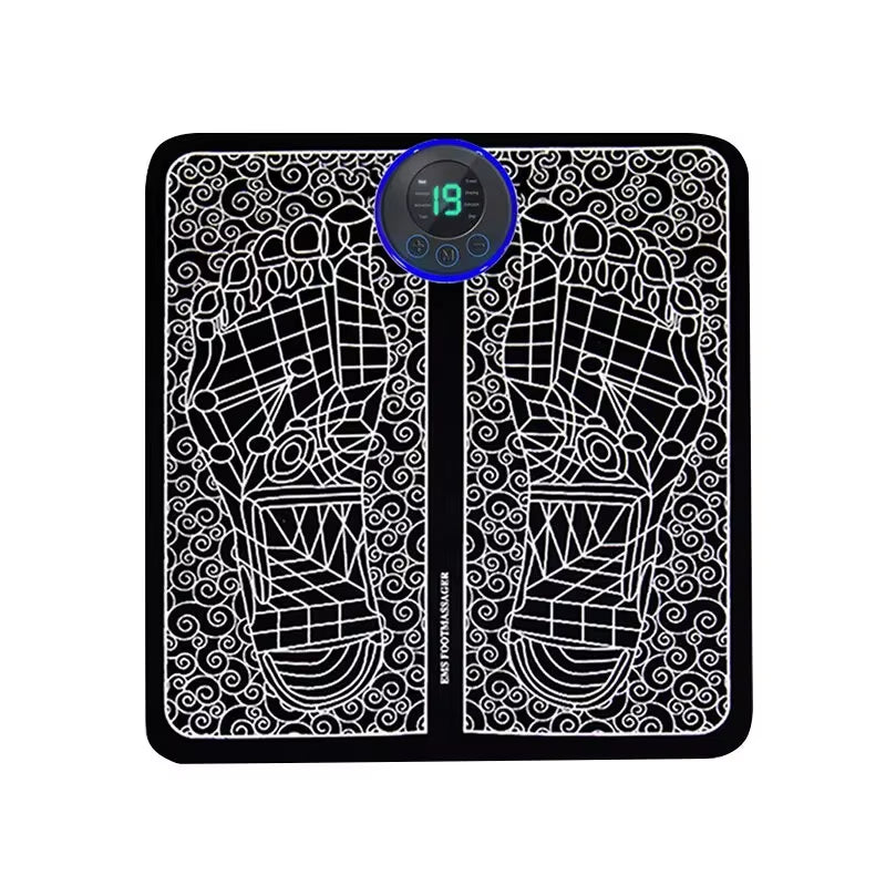 Foot Massager Foot Therapy Machine EMS Foot Massage Pad Pulse Fully Automatic Foot Meridian Pressing Device