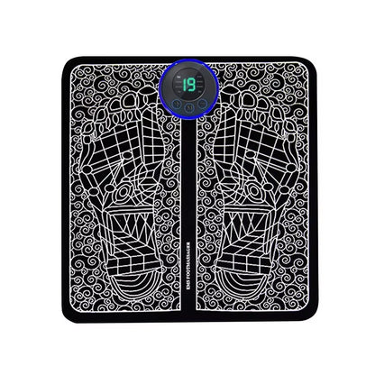 Foot Massager Foot Therapy Machine EMS Foot Massage Pad Pulse Fully Automatic Foot Meridian Pressing Device